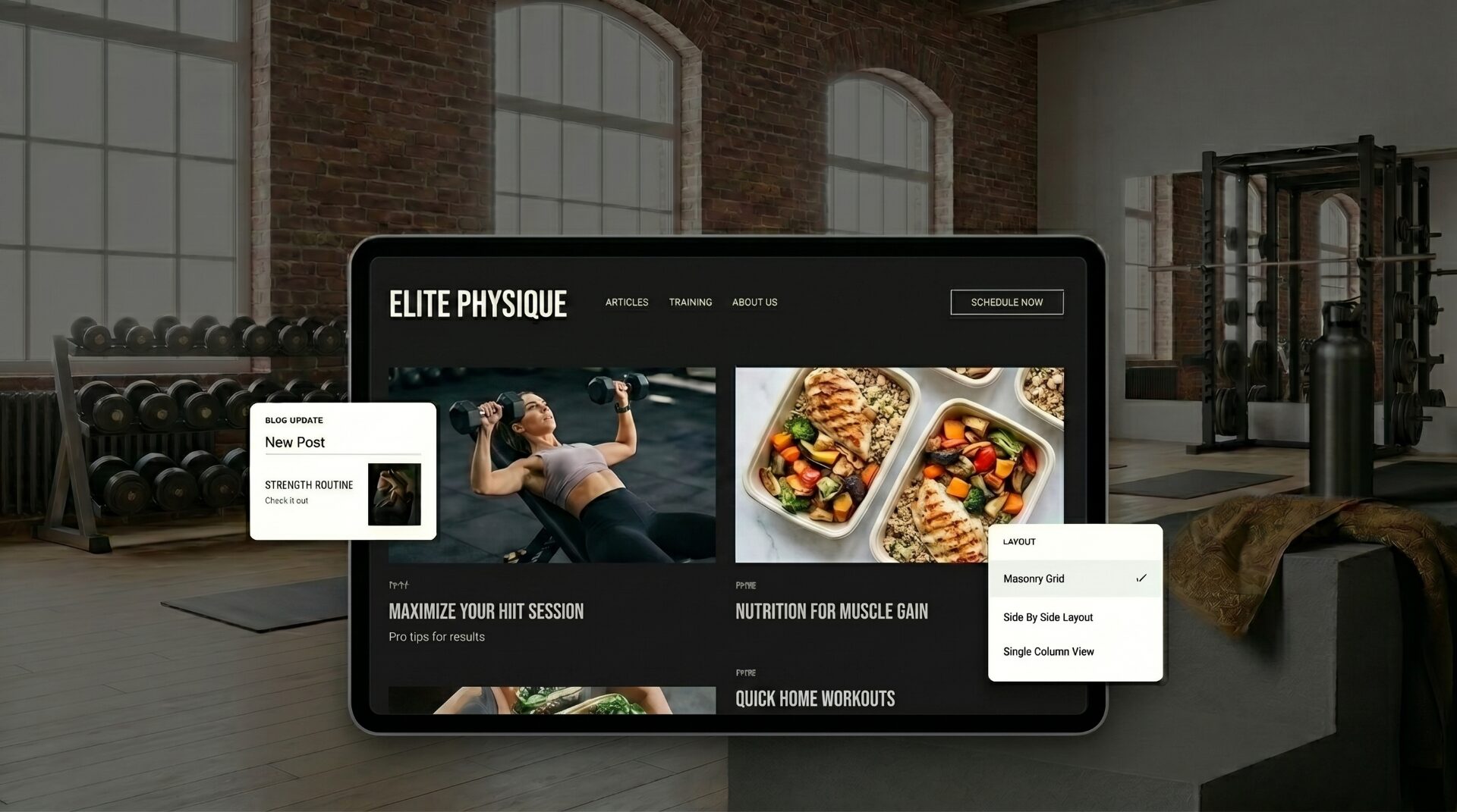 Ein editoriales Zuhause für Ihre Ideen — modern responsive website design by Chocolate Umbrella Berlin