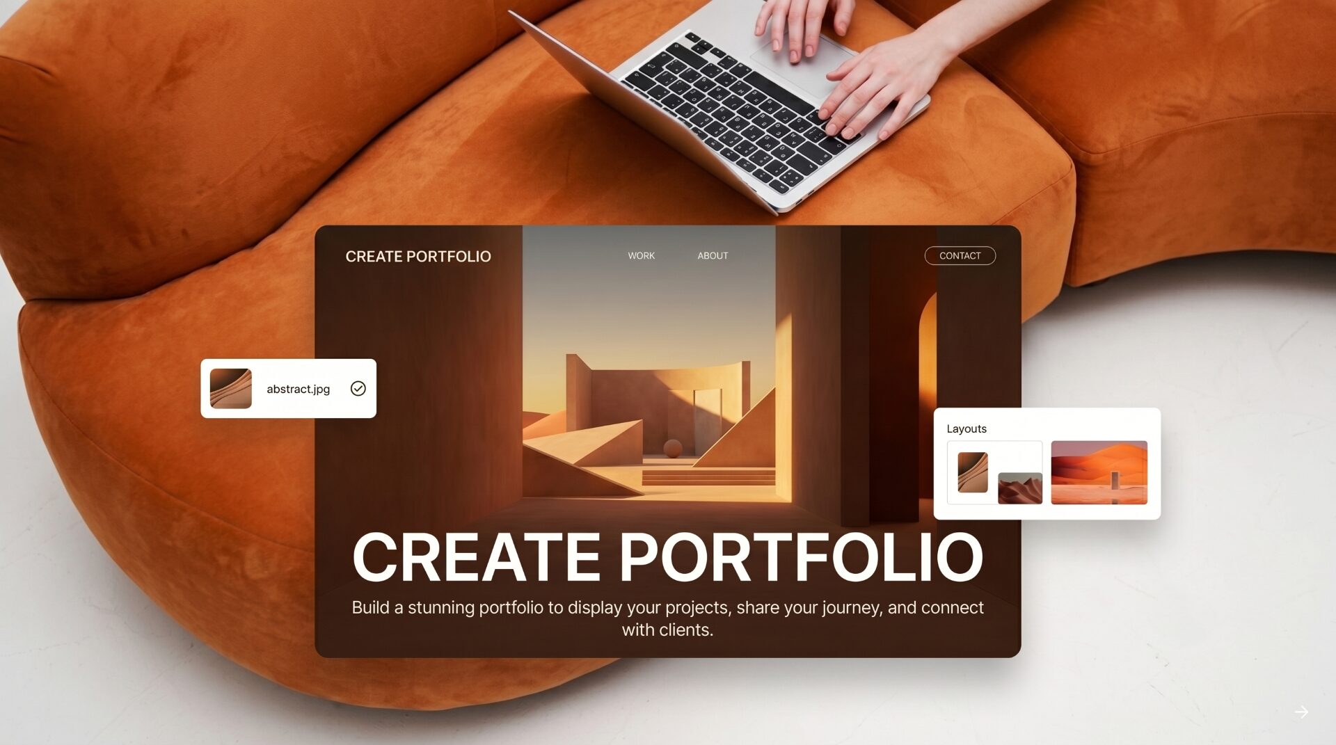 Kuratieren Sie Ihre Arbeit — modern responsive website design by Chocolate Umbrella Berlin