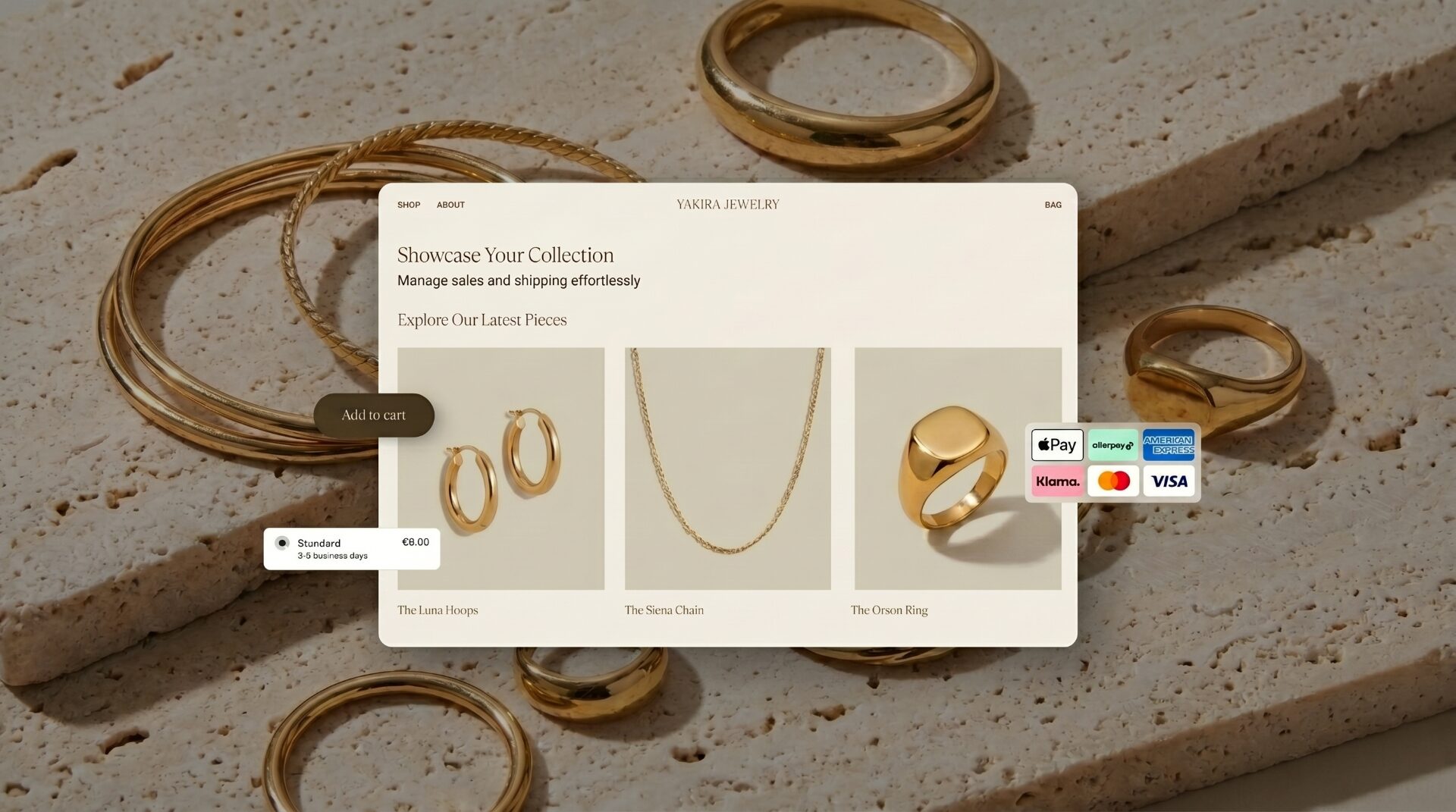 Verkaufen mit Eleganz — modern responsive website design by Chocolate Umbrella Berlin