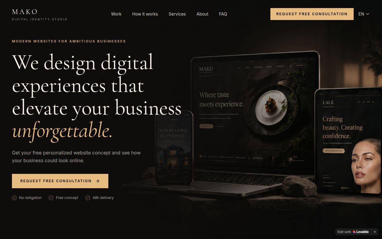 MAKO Digital Identity Studio
